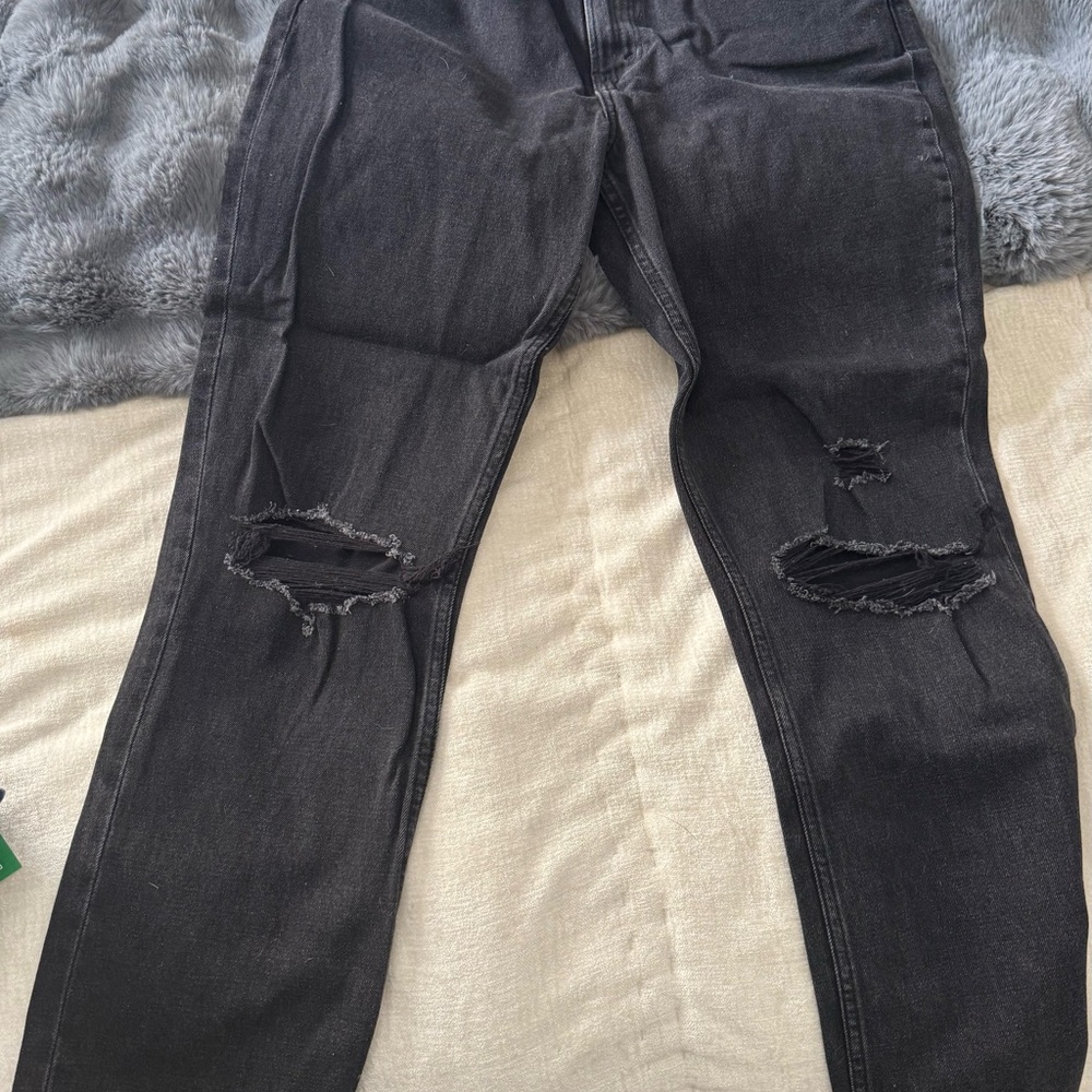 NWT Abercrombie Curve Love The Ankle Straight Ultra High Rise size 28/6 Long